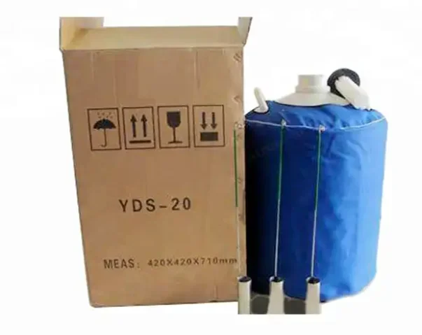 Liquid nitrogen tank 50L chinese supplier hot selling  liquid nitrogen dewar price with ISO certificate