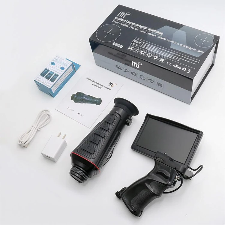 Hti Thermal imaging 720*540 HD Day/night Single-eye Hunting Telescope Aiming Mirror Image HT-A4 Outdoor thermal imager