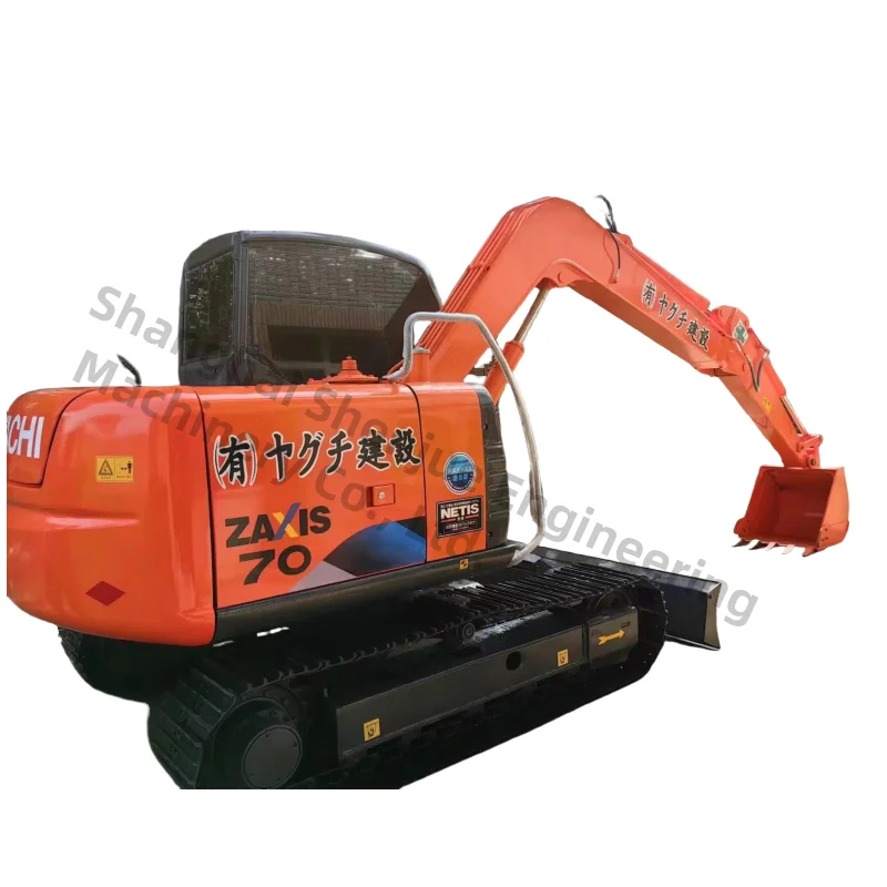 Japan Import Machine Hitachi Digger Second Hand 7 Ton Digger ZX70 Hitachi Excavator For Sale