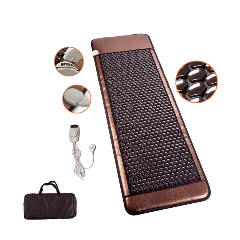 Pemf Pulsed Electromagnetic Field Therapy Devices Infrared Blanket With The Tourmaline Stone Jade Mat