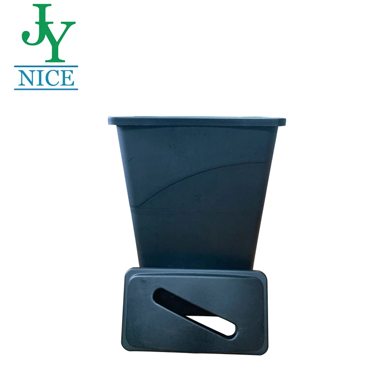 wholesale  plastic garbage bin trash can dustbin dumpsters waste container food rubbish bin recycler waste bin rectangular