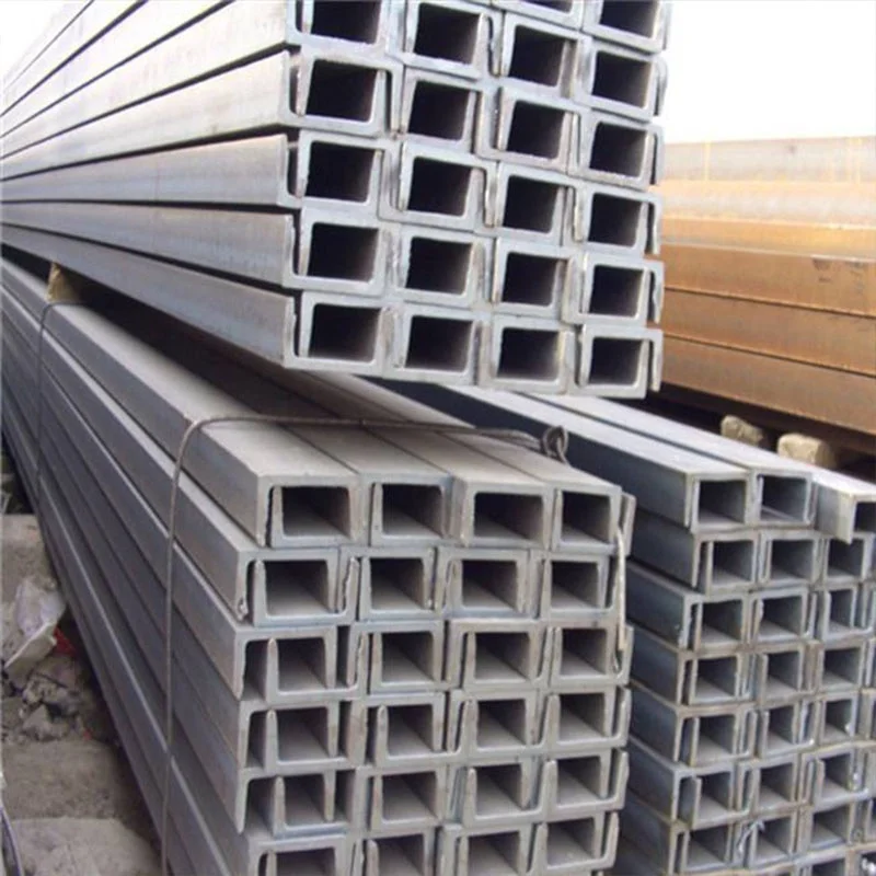 Building Materials Hot Dipped C Shaped Steel Channels Universal Channel Steel Sizes