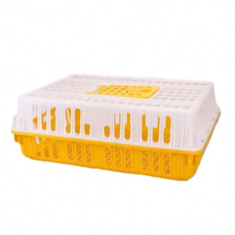 
Plastic Transport Cage Broiler Chicken Use Box Coop for Poultry Farm 
