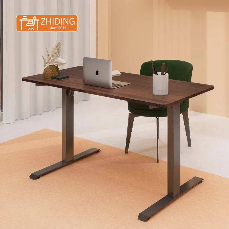 Home Office Ergonomic Computer Electric Adjustable Desk Frame Modern Standing Desk