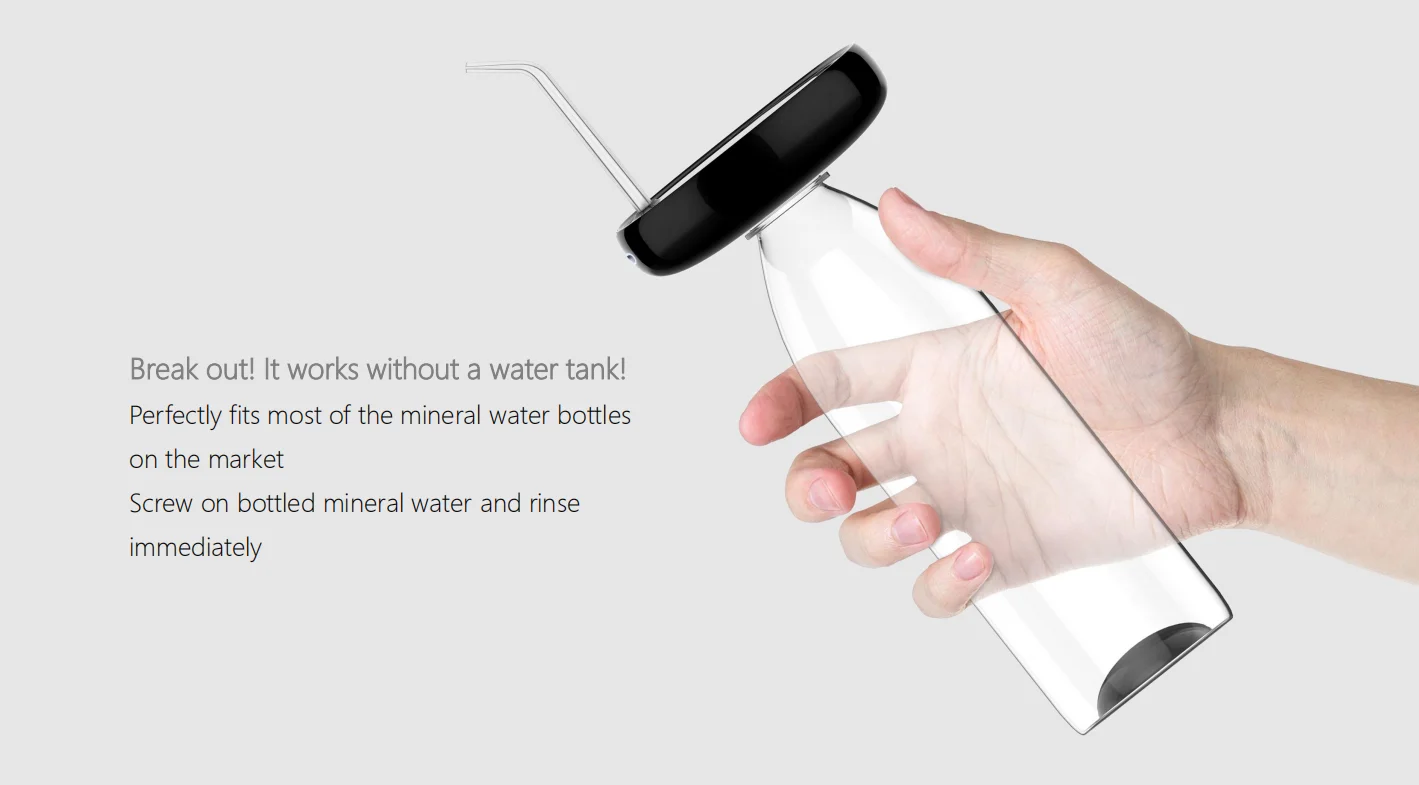 OEM Cordless mouth Irrigator Portable Oral Care Appliance Professional Dental Teeth Cleaner Electric Power Pulse Water Flosser