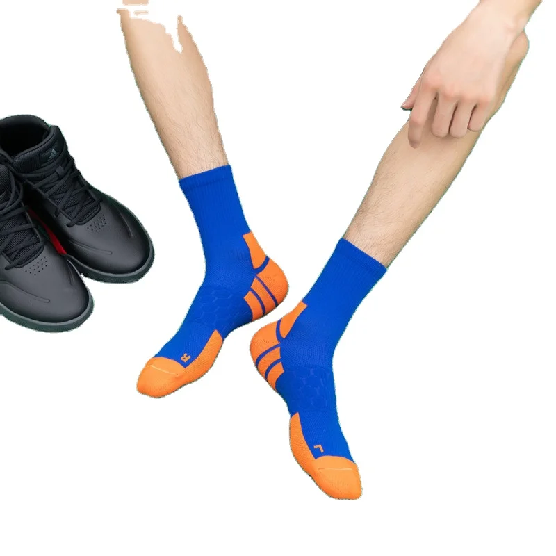 Athletic Running Socks Anti Blister, Cushion Breathable Moisture Wicking Socks for Cycling Sport