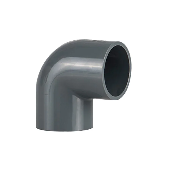 High Quality and Best Price Fittings uPVC PVC Pipe Fitting 90 Degree Elbow