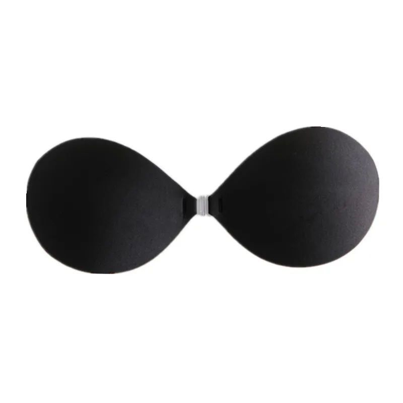 Leopard Print Round Cup Thin Breathable Push-up Front Anti-expansion bra Silicone Underwear Chest Sticker Bras