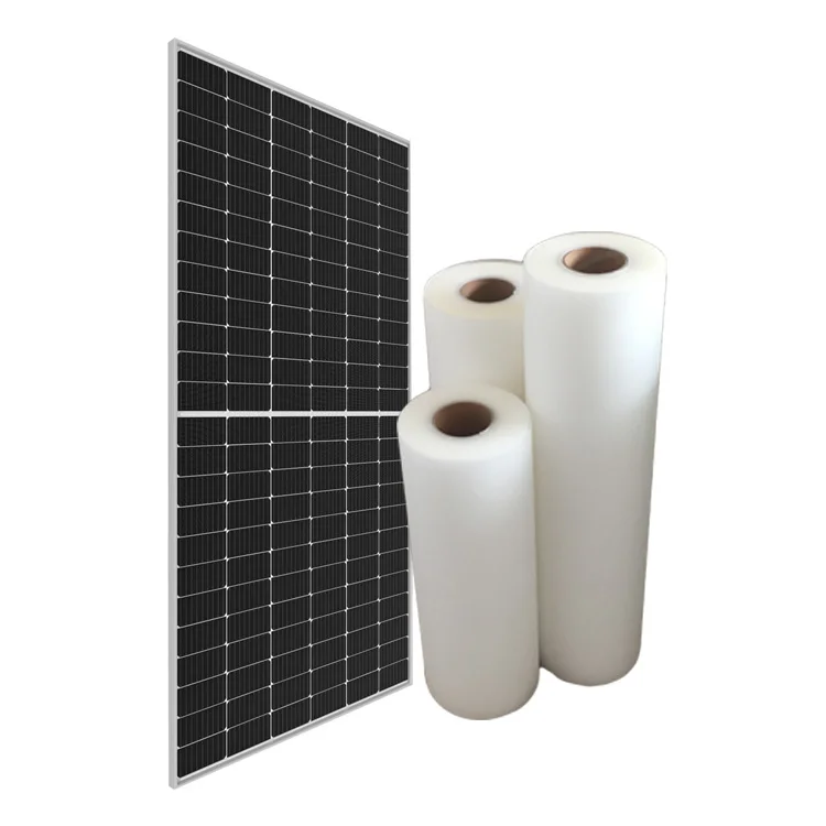 customized width transparent lamination sheet solar panel EVA film for half cut cell
