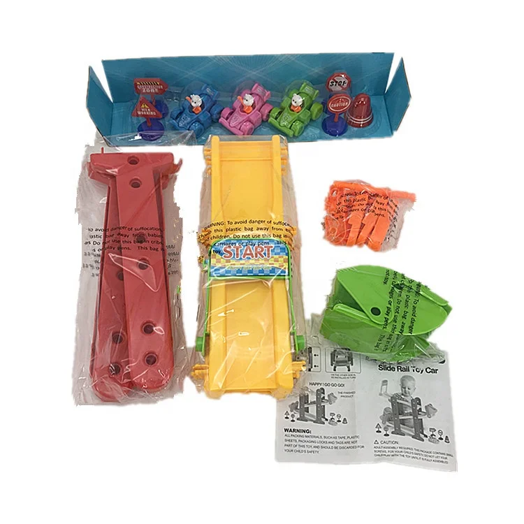 
Latest baby Slide Slot Railway Toy Car With Road Signs 