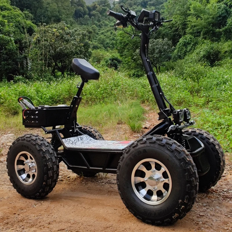 8000W Off Road Electric Scooter Popular 60V 50Ah Mountain Power Foldable ATV Off Road Electric Scooter for adult
