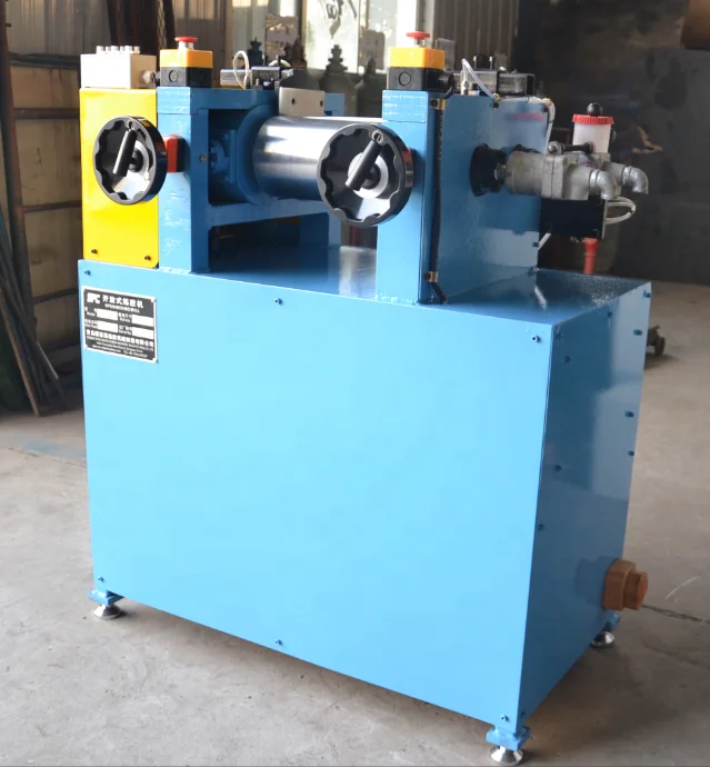 Two Roll Mill for Mixing Silicone Rubber / 6 Inch Open Mixing Mill for Lab / 6 Inch Rubber Mixing Machine