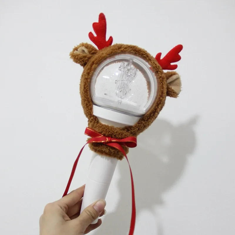 Kpop Concert Light Stick Covers South Korean Pop Culture Group Fans Plush Lightstick Cover OEM Bear Jst Unisex Eco Teddy Bear