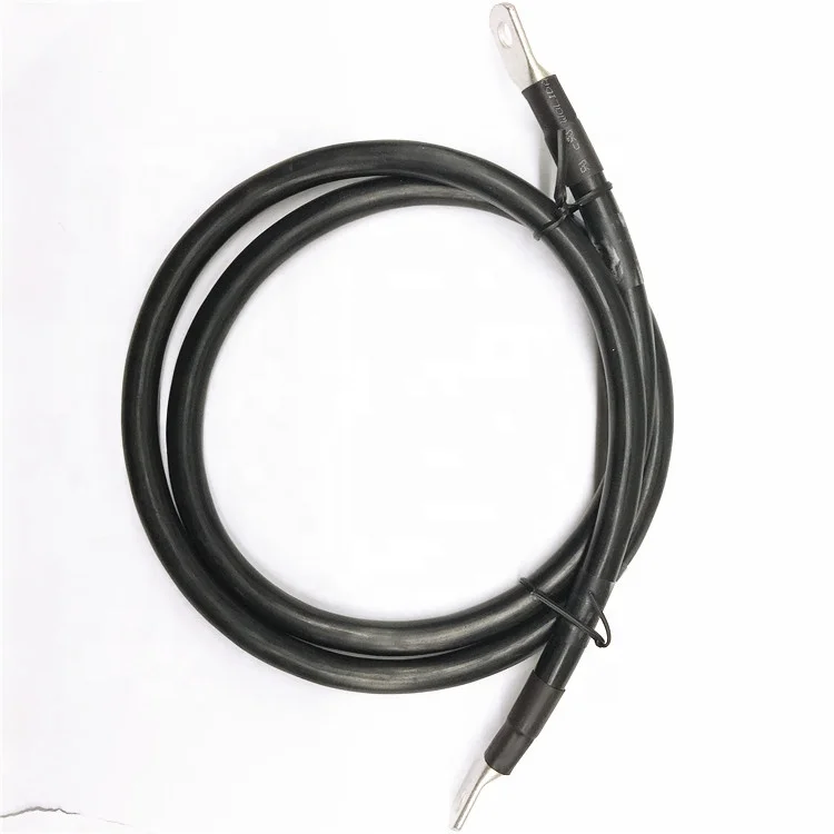 Solar power Inverter Battery Cable with SC50-8*2 terminal BVR 35mm2 cable