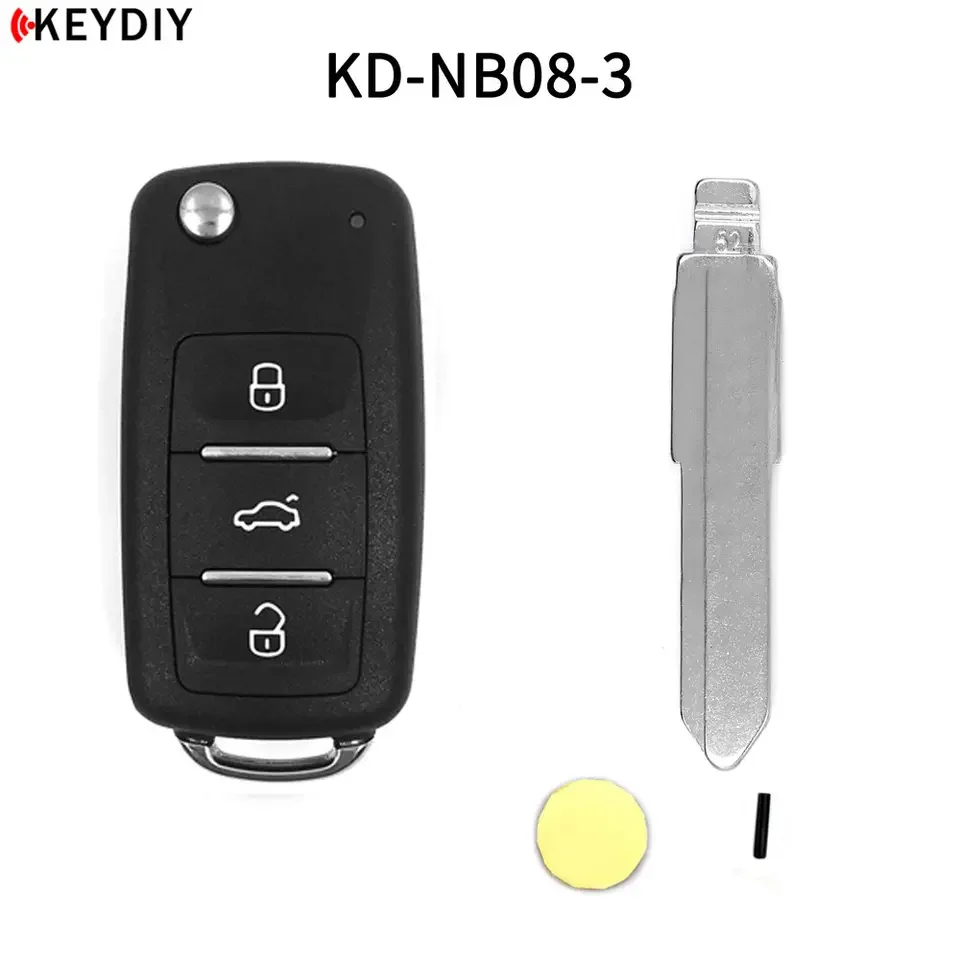 KEYDIY Universal KD Remote NB08-3 for KD-X2 KD900 Mini KD Car Key Control Remoto Controle Replacement Wholesale