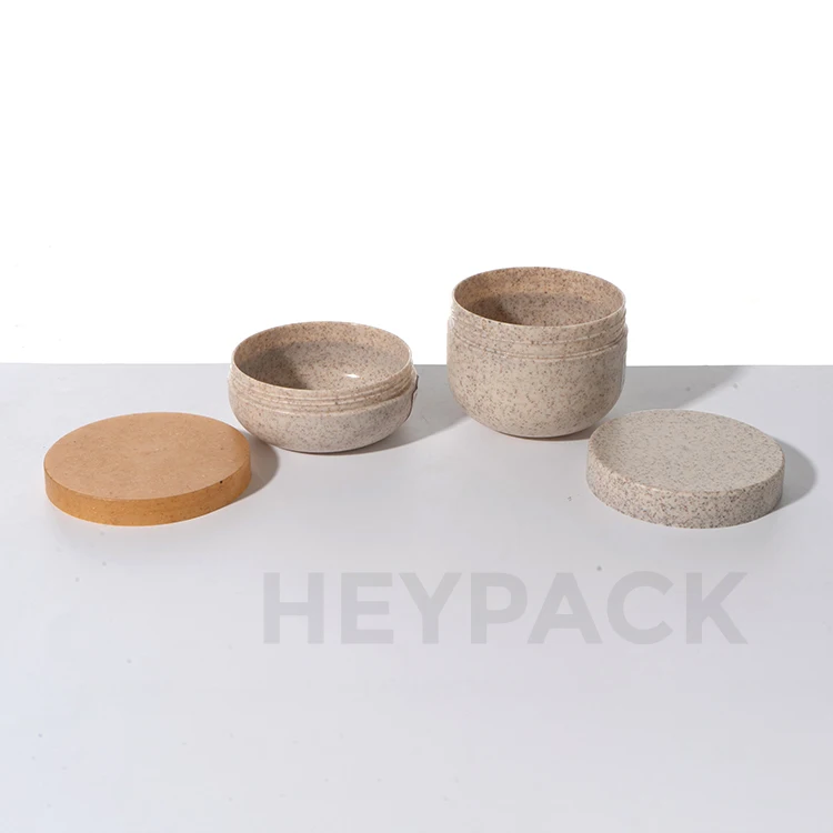 Sugar cane raw material personal care cream jar