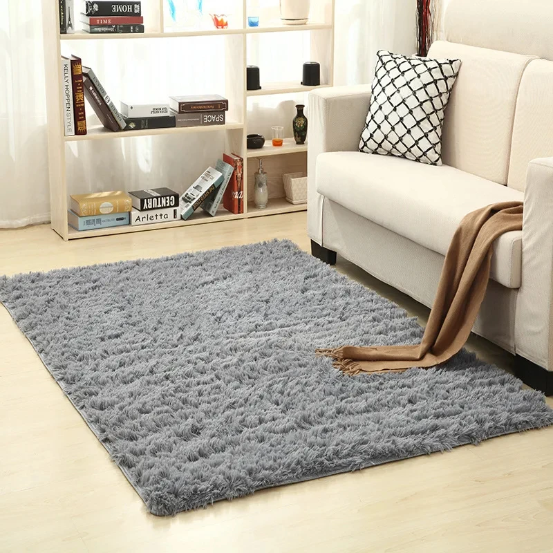 Soft Shaggy Carpet For Living Room European Home Warm Plush Floor Rug Fluffy Mats Kids Room Faux Fur Area Rug Living Room Carpet