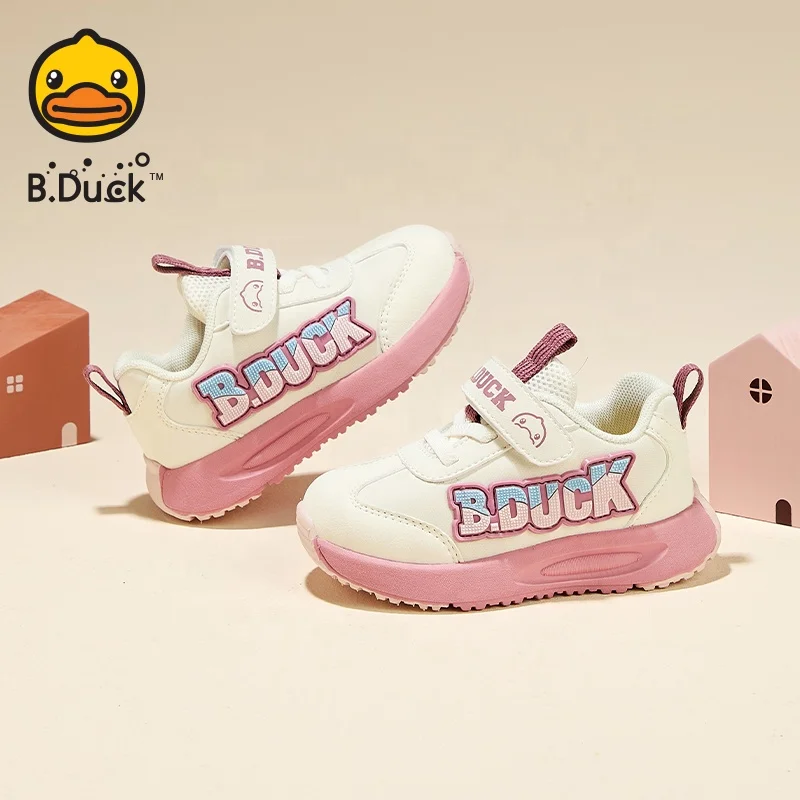 B.Duck Wholesale Kids Sneakers Fashion Pink Sole Casual Shoes