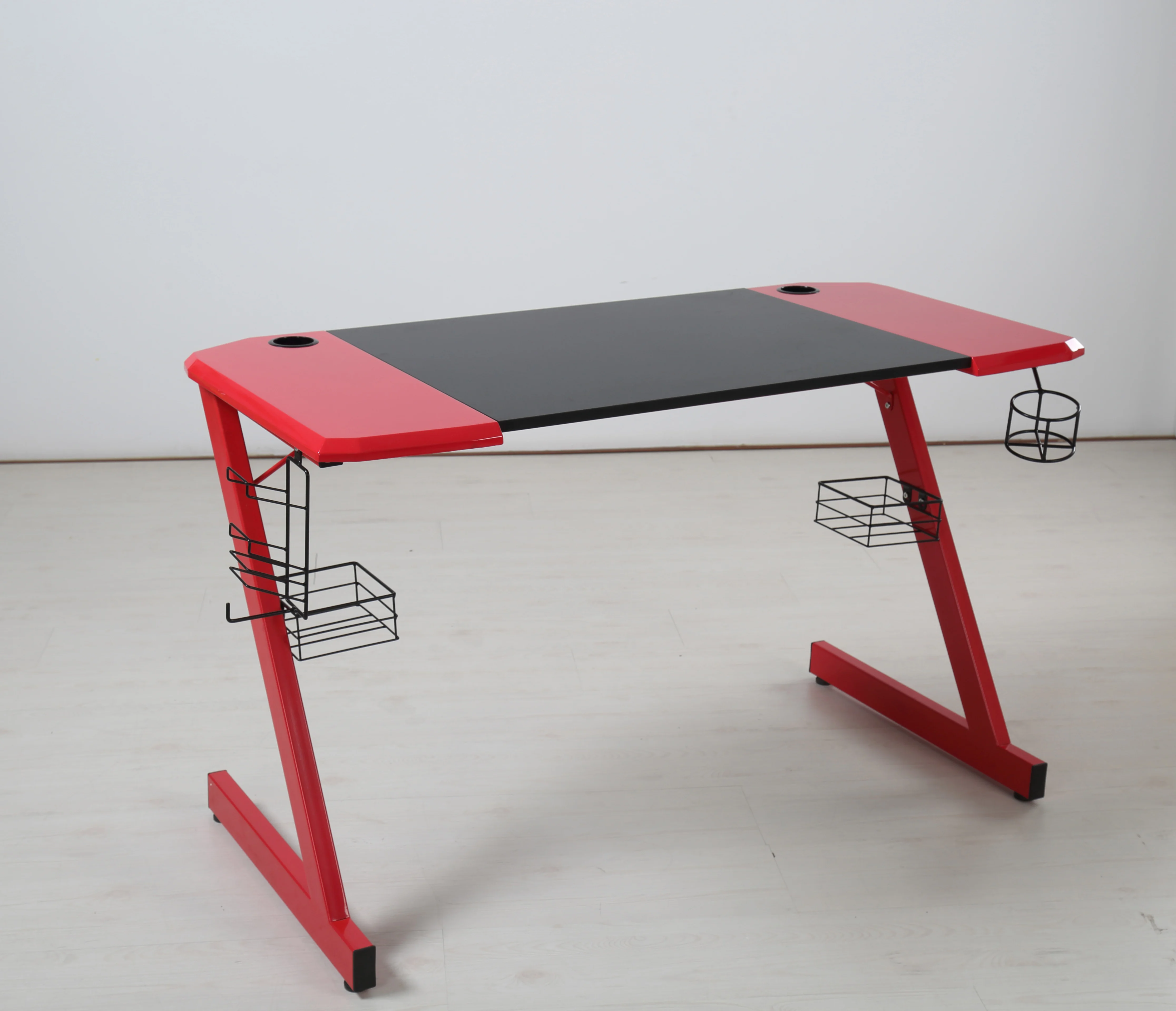 JUST HOME new design office furniture with carbon desktop  modern wood  racing style pc computer gaming desk