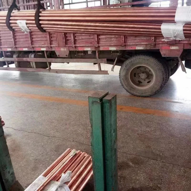 Прямая медная круглая труба индивидуального размера