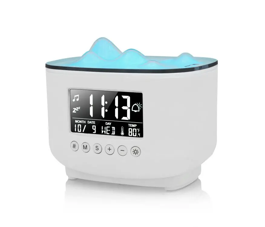 Aromacare 300ml Alarm Clock Fragrance Aromatherapy Smart Aroma Diffuser For Home Air