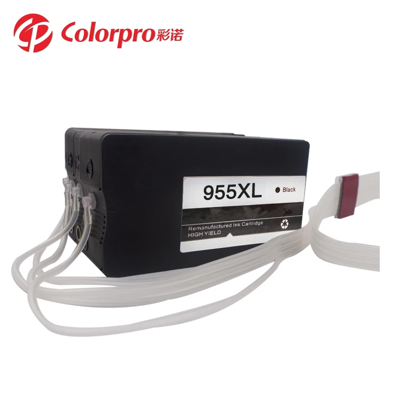 Colorpro 955XL CISS ink cartridges compatible for OfficeJet Pro 8720/8725/8730/8740 printer system CISS