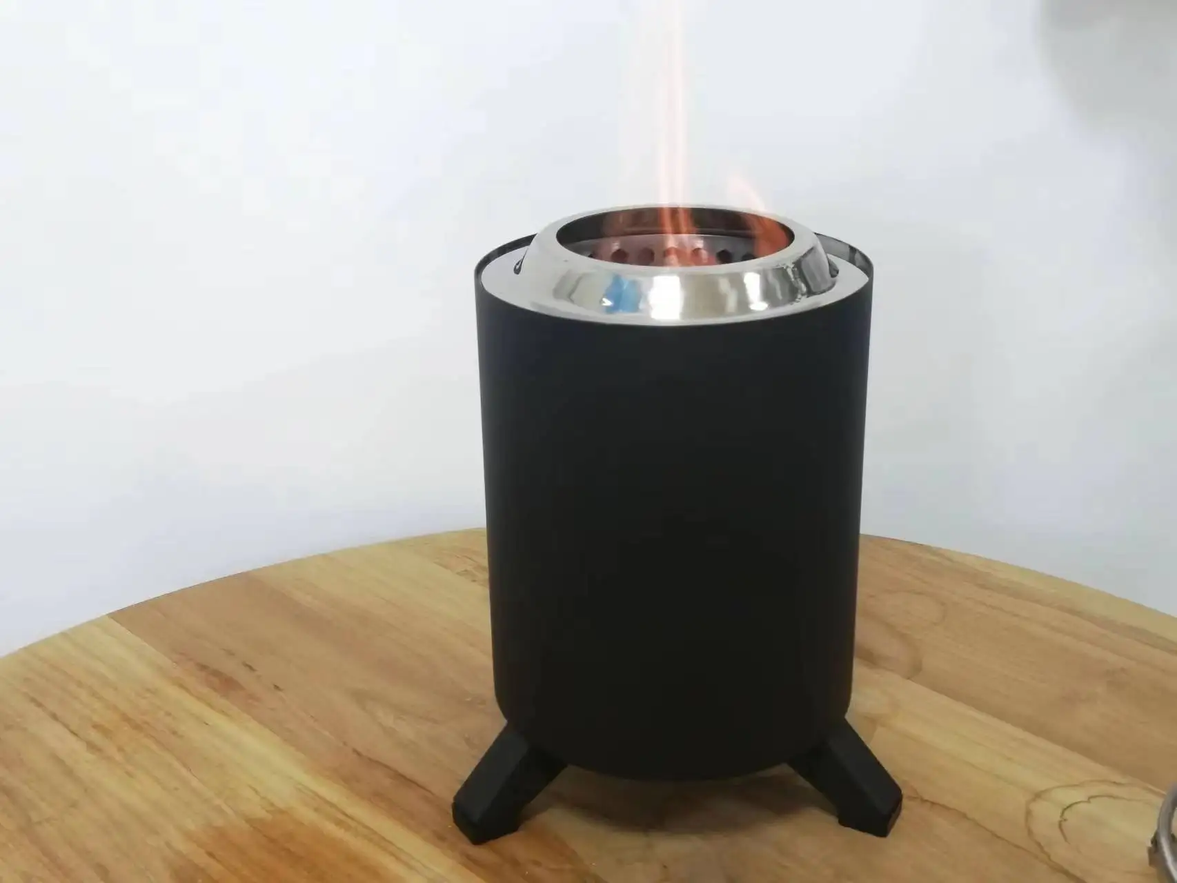 HOT sale Smokeless fire pit outdoor campfire BBQ or cooking fireplace Safe Burning outside Stainless Steel Bonfire Stove