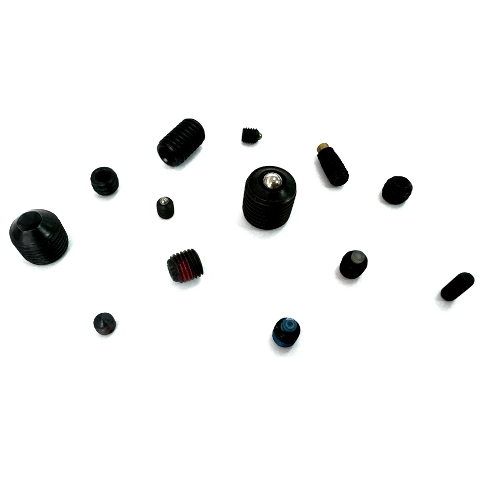 DIN913 DIN916 Headless Hexagon Socket Set Screws Brass Set Screws