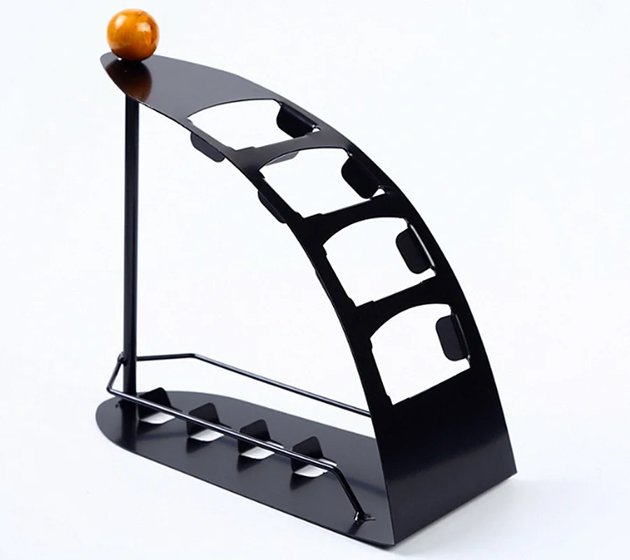 Space Saving Metal TV Remote Control Storage Holder Organize, Iron Cast Caddy Rack