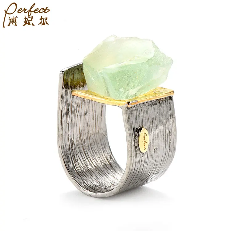 Recommend Top Fashionable Selling Custom Irregular Recycled Made Rings Latest Wedding Ring Designs 18 K Gold Plated Ring