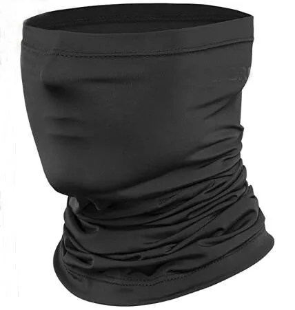 Reusable elastica neck gaiter facemask scarf bandanas scarf for sports