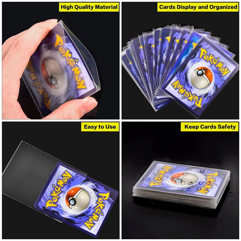 Spot Wholesale  Standard-Sized Sports Penny Sleeves Trading Card Protector Top Loader Baseball Football Basketball Card Sleeves