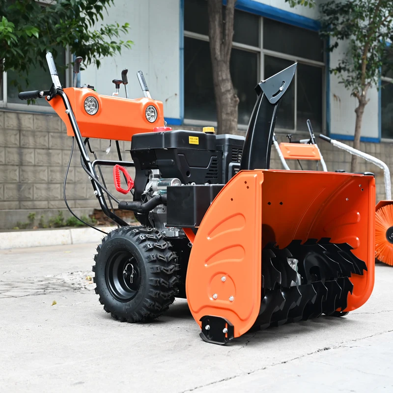 New diesel snowblower clearing snow equipment high quality Snow Thrower SnowPlow Multi-functional 15Hp Snow Sweeper