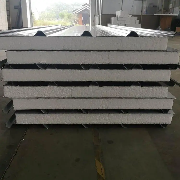 China manufacturer steel warehouse house panel sandwich panel eps cement sandwich panel