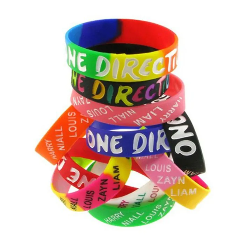 Custom Wrist Band Silicone Wristband Personalized Luminous Glowing Glow Silicone Bracelet Wristband With Printed Logo