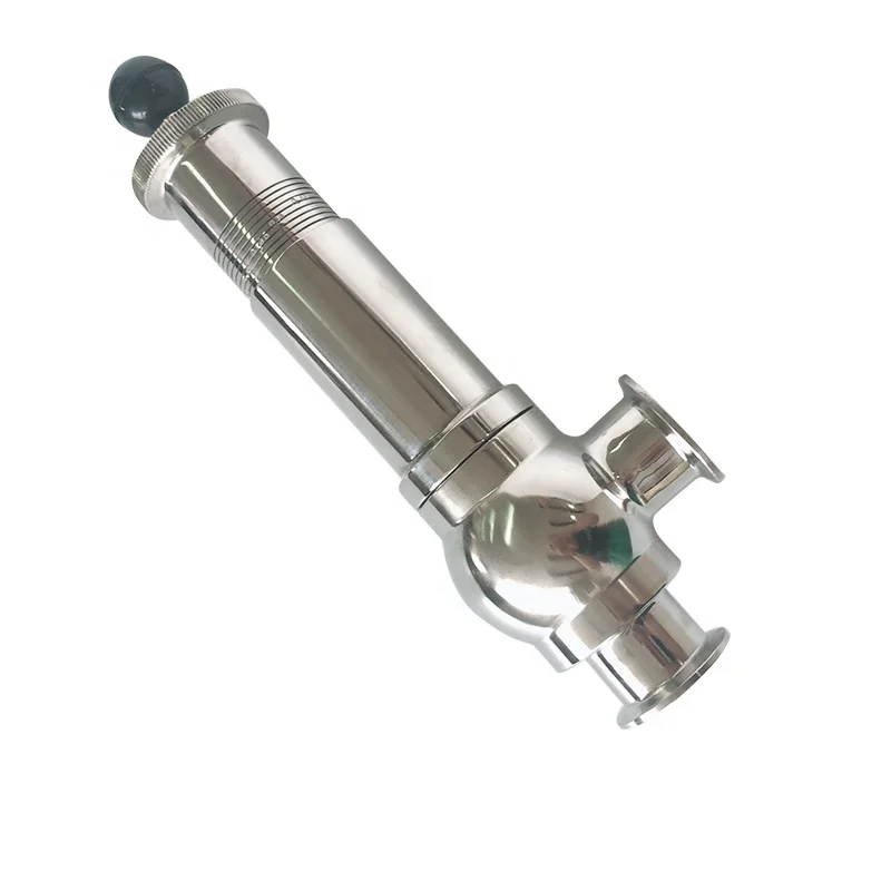 Aohoy sanitary stainless steel 304 316 food grade pressure reduce safety relief valve