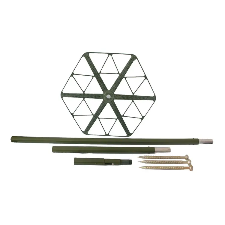 Aluminum camouflage net support poles camo nets support poles