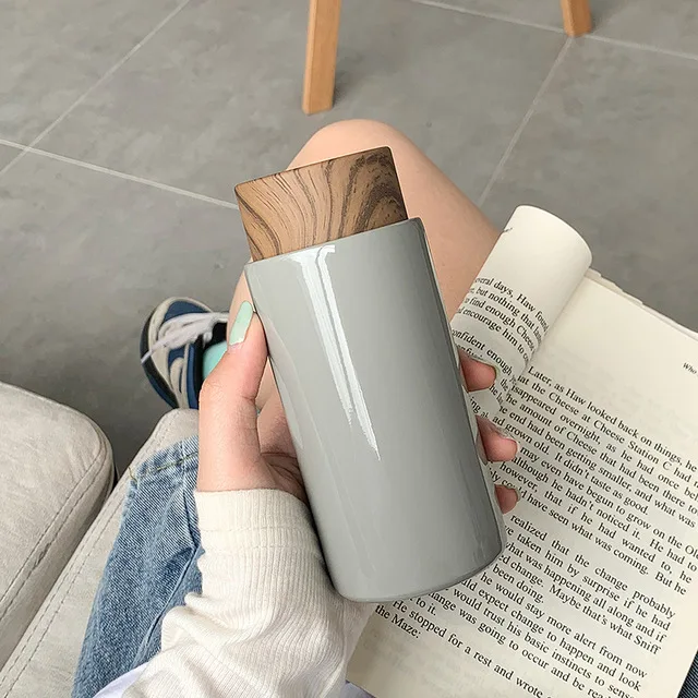 Custom 260ml eco-friendly portable mini double wall vacuum thermos cup stainless steel insulated hot tea infuser water bottles
