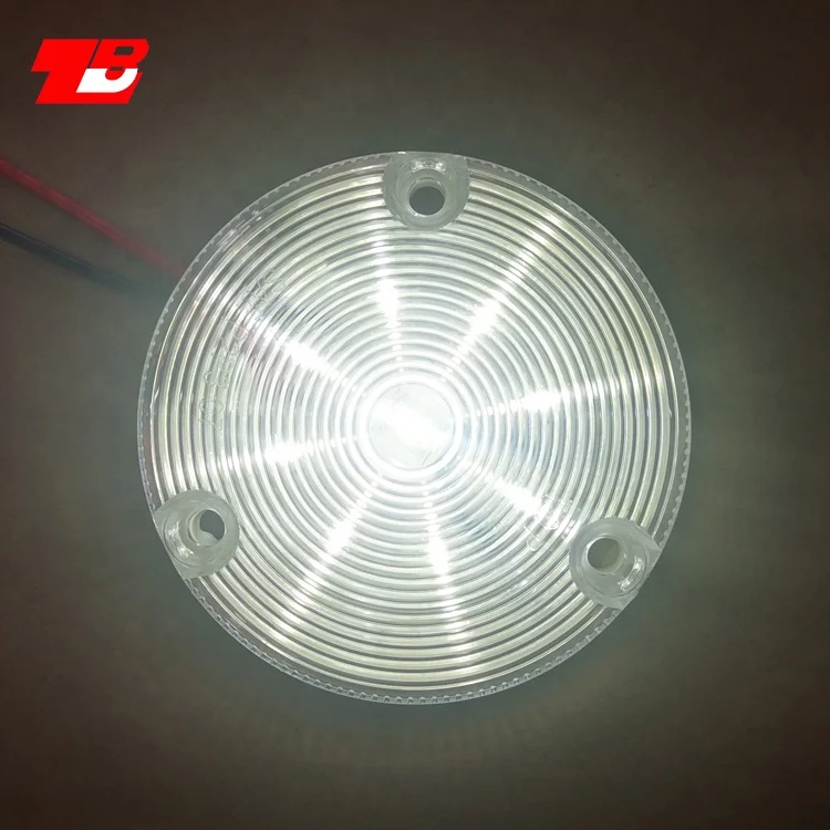 Super Bright Side Marker Lamp 9LED Red Amber Clear Clearance Lamp for Universal Vehicles Truck Trailer