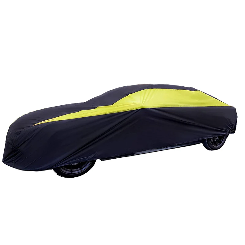 Best price sun protection snow proof retractable elastic polyester car cover capa para carro