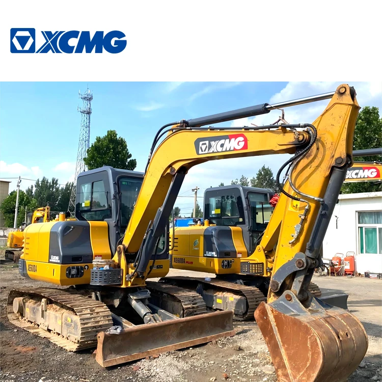 XCMG Official XE60DA Excavator Machine 6 Ton Used Hydraulic Crawler Excavator Mini Digger for Sale