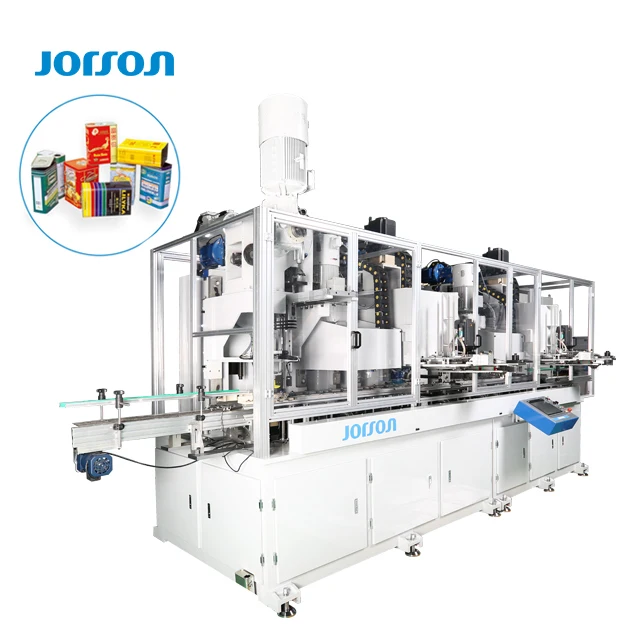 JORSON полностью автоматическая 1-5L небольшая прямоугольная машина для производства квадратных банок