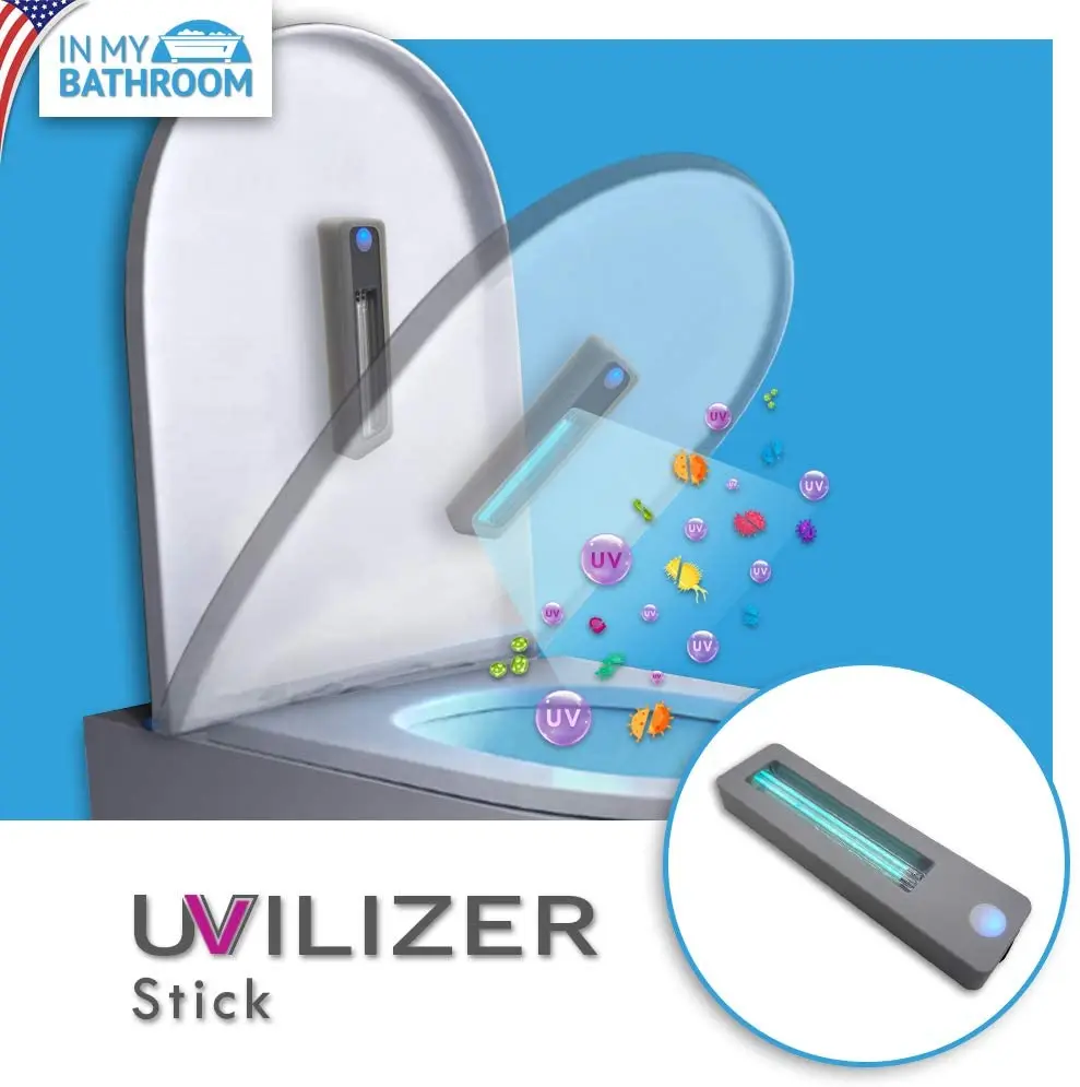UVILIZER Stick-УФ-легкий дезинфицирующий инструмент и УФ-стерилизатор с клейким креплением