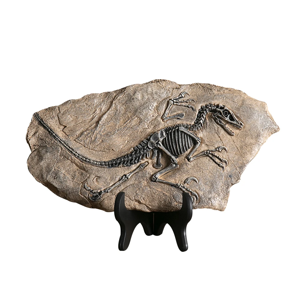 Dinosaur Fossil Artificial Sculpture Resin Miniature Nude Figurines Statue Crafts Desktop Home Decor