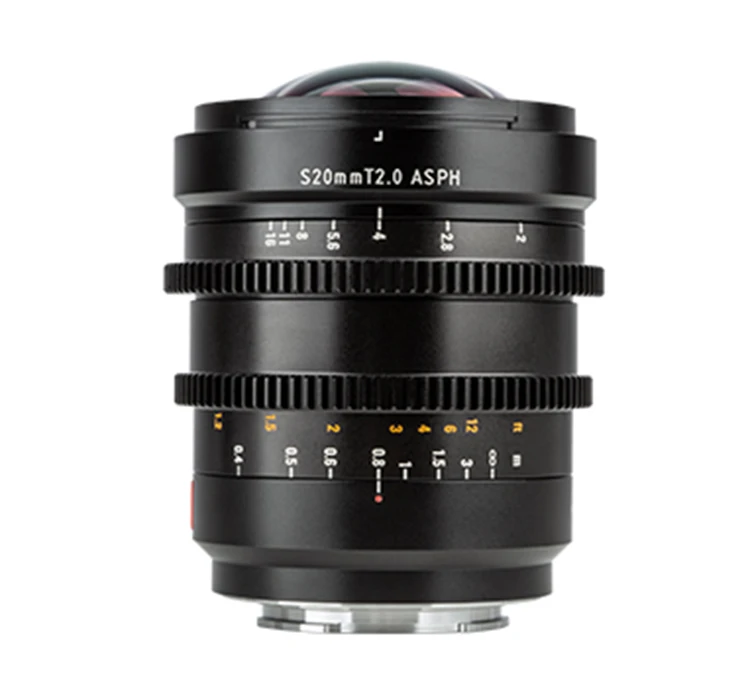 Viltrox S 20mm T2.0 E-Mount Full Frame Cinematic Lens Manual Focus Lens for Sony E-Mount A9II A7RIV A7III A7SII