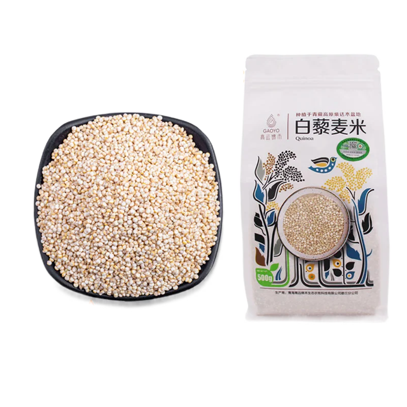 2022 Agriculture Production Vacuum Packing 1Kg/Bag White Three colors Quinoa Seeds Conventional White