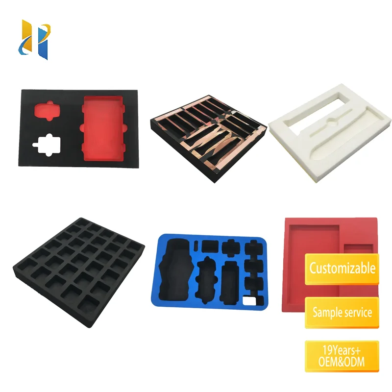 EVA custom foam box insert EVA foam inserts for jewelry box EVA tool box foam insert