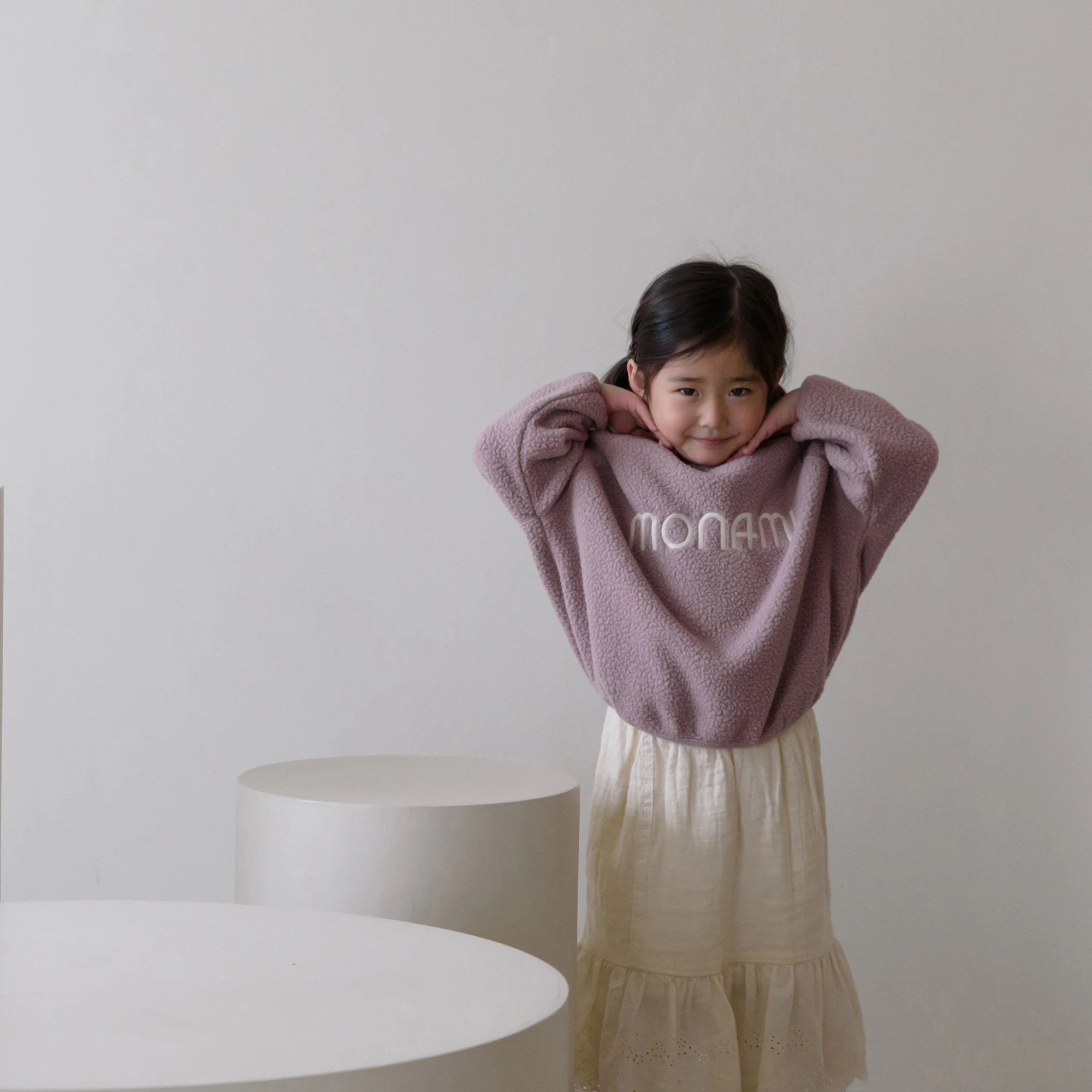 DE MARVI Korean Kids Toddler Boys Girls Fleece Warm Winter T shirts Sweater Children Clothes Wear MADE IN KOREA