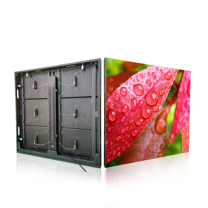 Energy Saving P5.7 P6.67 P8 P10 Outdoor Led Display Module Frame 430 X 320mm 960 X 960mm Led Screen Aluminum Cabinet P10