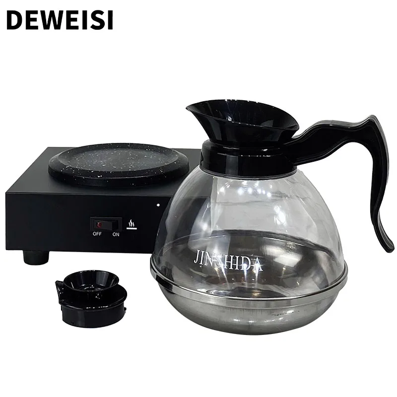 DEWEISI warmer for coffee electric coffee warmer for desk temperature setting smart cup warmer for heating coffee beverage milk